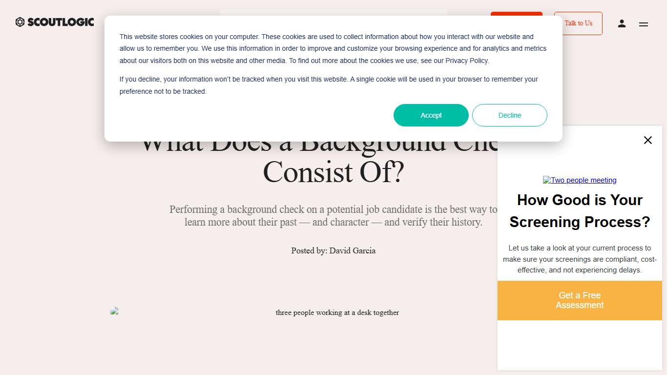 What Does a Background Check Consist Of? - ScoutLogic