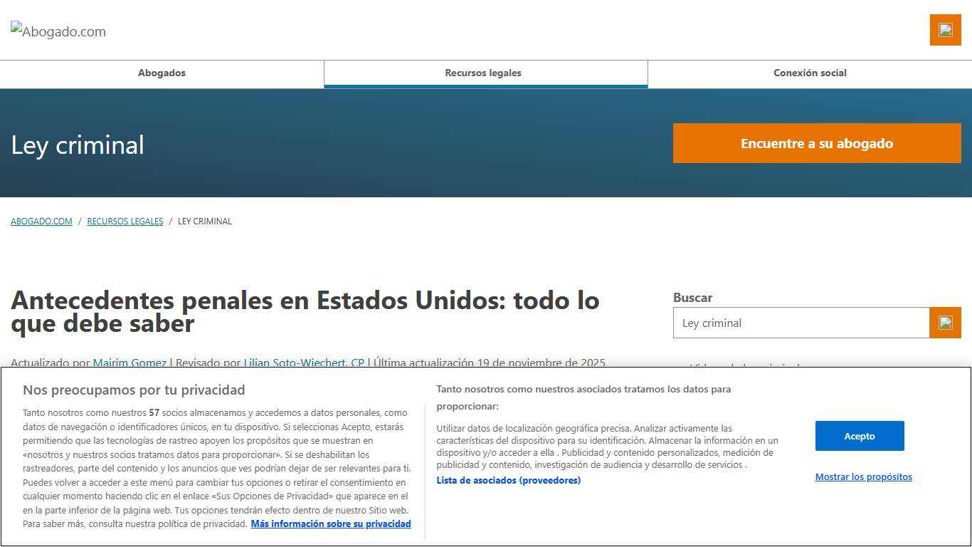 ¿Qué son antecedentes penales? | Abogado.com | Ayuda legal en español